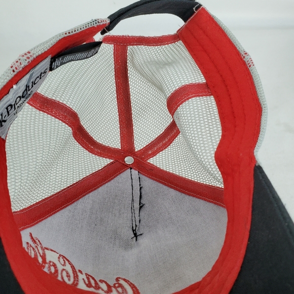 Coca-Cola Adjustable Mesh Trucker Hat K-Products Mesh Baseball Cap Advertising. - Picture 11 of 13